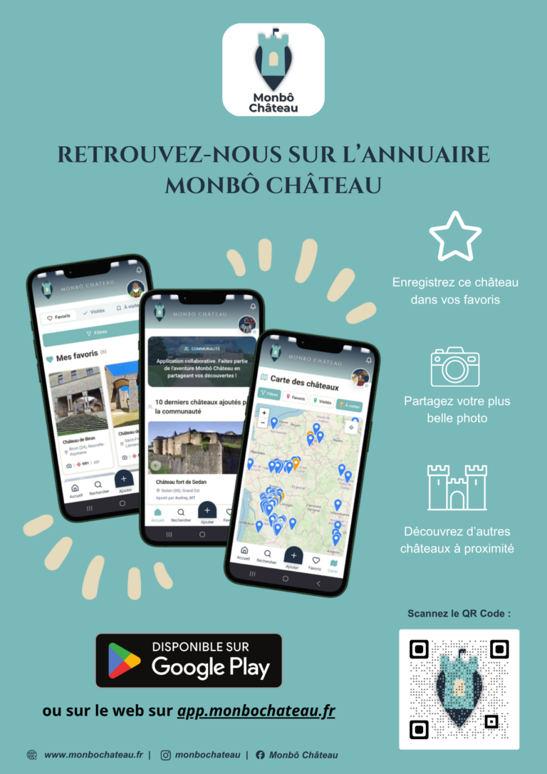 Flyer promotion châteaux sur Monbô Château